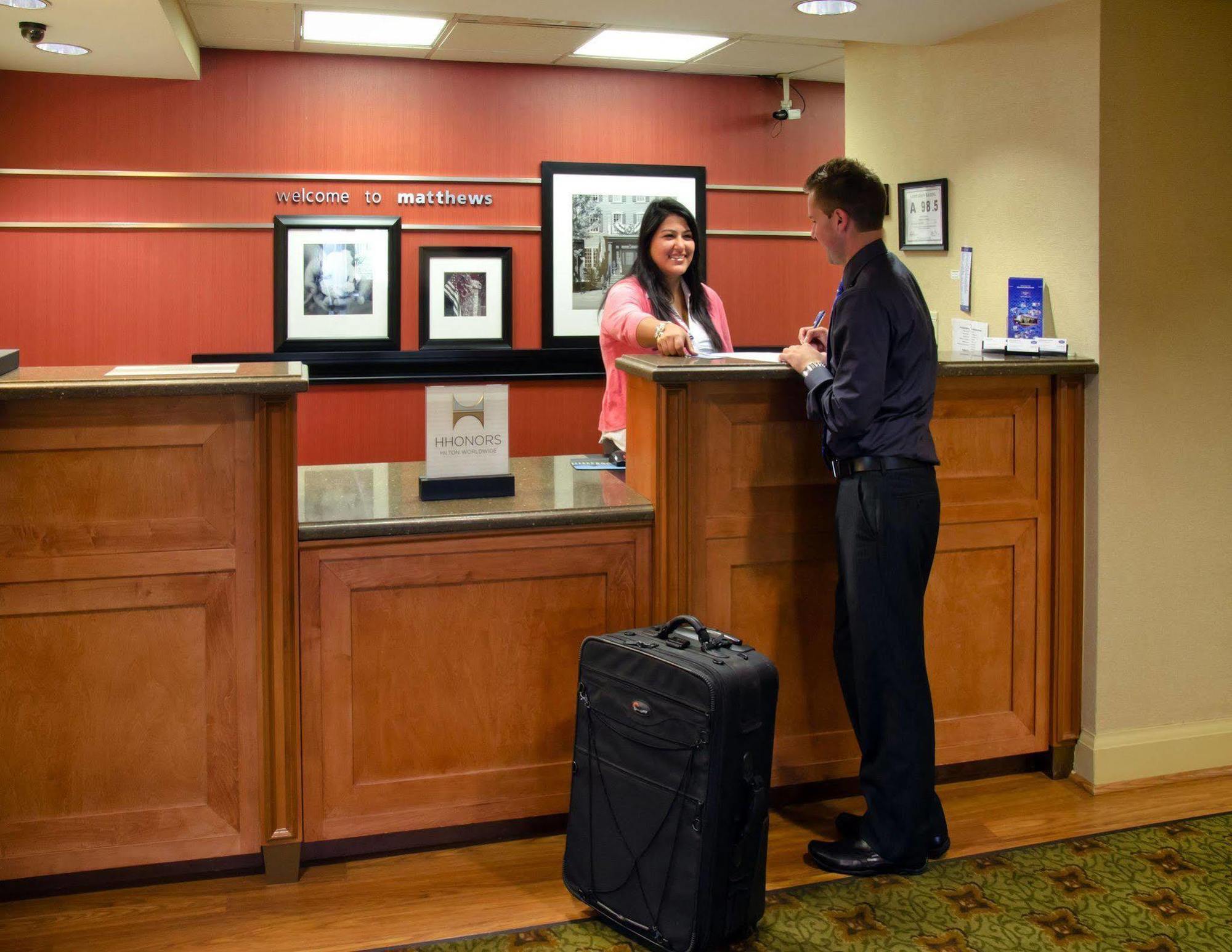 Hampton Inn Charlotte/Matthews Dalaman gambar